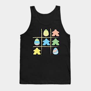 Easter Egg Meeple Board Gamer Tank Top